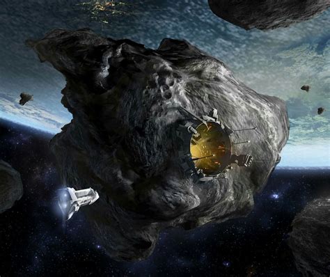 Pin on Sci Fi art | Sci fi concept art, Asteroid mining, Sci fi art