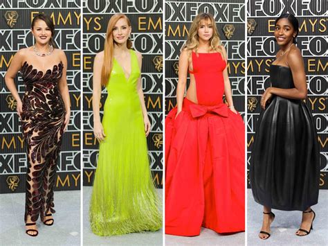 The Best Dressed Celebrities on the Emmys Red Carpet