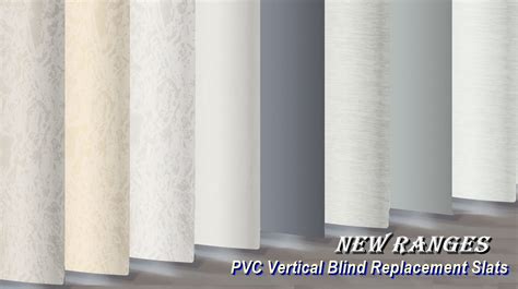 PVC Replacement Blind Slats - PVC Vertical Blinds