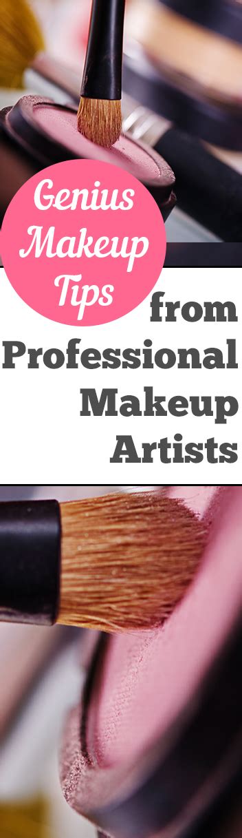 WE HEART IT: Makeup Tips from Professional Makeup Artists