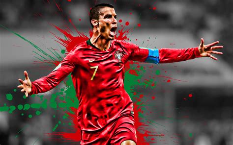 Download Soccer Footballer Portuguese Cristiano Ronaldo Sports HD Wallpaper