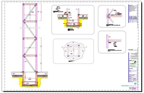 Steel Frame Elevator Shaft Details | Elevator design, Elevation, Frame ...