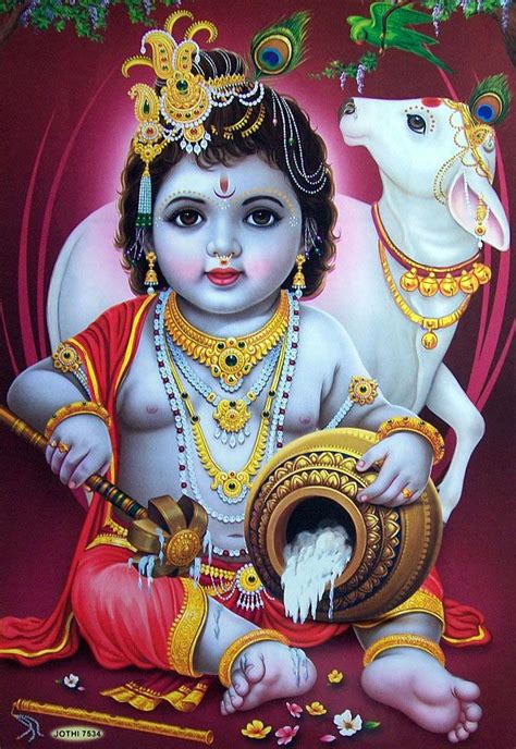 Bal Krishna Little Krishna, Baby Krishna, Cute Krishna, Radha Krishna ...