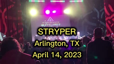 STRYPER Live Arlington Dallas, TX 2023 - YouTube