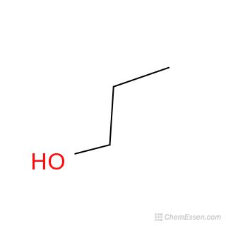 1-propanol Structure - C3H8O - Over 100 million chemical compounds | CCDDS