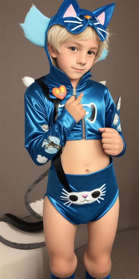 AR Boy wearing cat costume by 19Bowser85 on DeviantArt