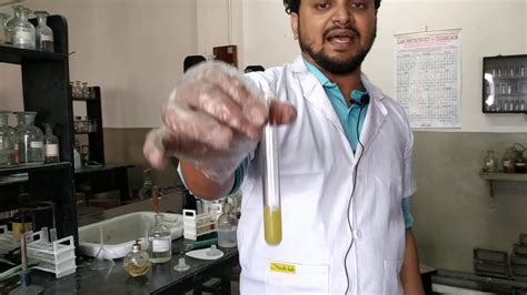 Mercuric Chloride test of acetone - YouTube