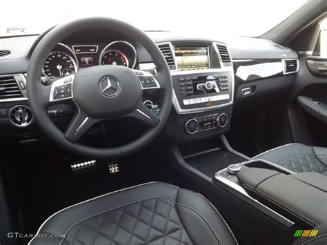 designo Black Interior 2015 Mercedes-Benz ML 400 4Matic Photo #97004628 ...