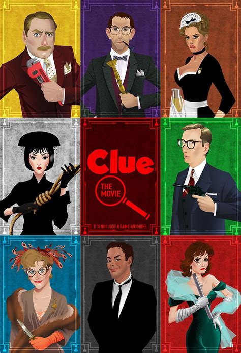 Clue (1985) [936 x 1368] in 2020 | Clue movie, Clue costume, Clue games