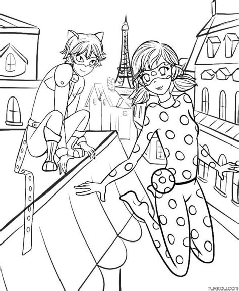 Miraculous Ladybug Coloring Page » Turkau