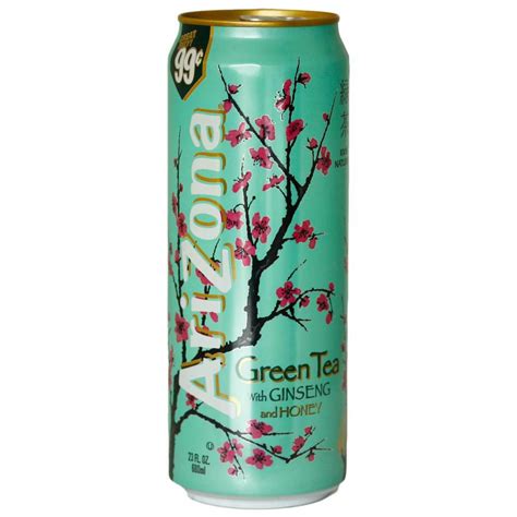 Arizona Green Tea with Ginseng and Honey reviews in Soft Drinks ...