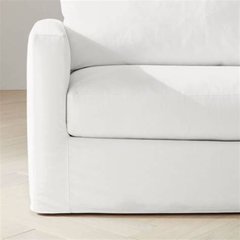 Willow II Slipcovered Sofa + Reviews | Crate & Barrel