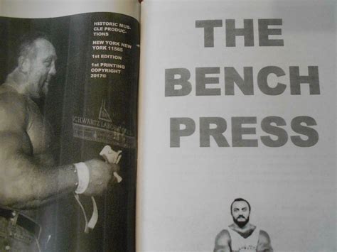 Bill Kazmaier THE BENCH PRESS bodybuilding powerlifting muscle booklet ...