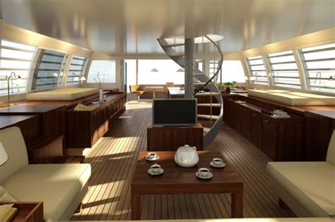 Noah 76 Catamaran Interior - Image courtesy of Alu Marine — Yacht ...