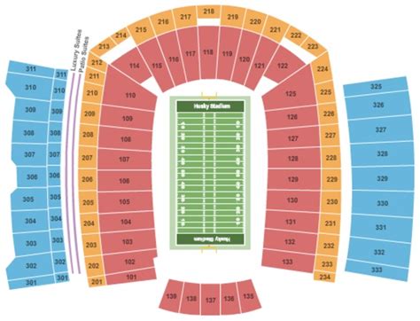 Husky Stadium Tickets in Seattle Washington, Husky Stadium Seating ...