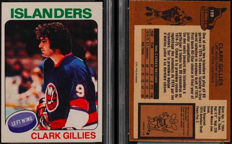 Clark Gillies Hockey Card 1975 O-Pee-Chee #199 | HockeyGods