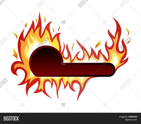 Inferno Fire Vector Vector & Photo (Free Trial) | Bigstock