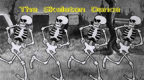 The Skeleton Dance - Spooky Scary Skeletons - YouTube