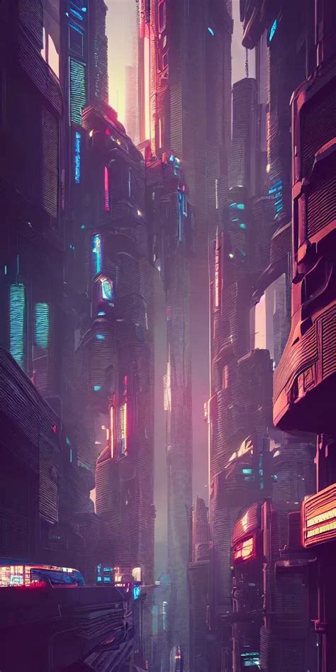 cyberpunk cityscape :: James Guilleard, beeple ,laurie | Stable ...