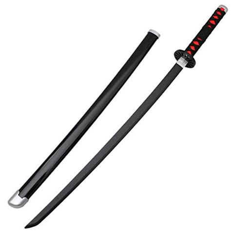 Buy GAMINS Demon Slayer Blade COS Wooden Kamado Tanjirou Prop Weapon ...