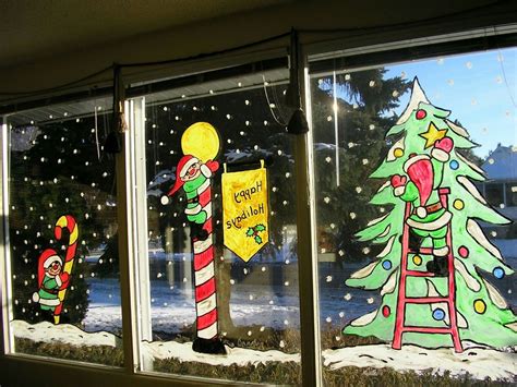 Pin by Tisha Catena on Christmas windows | Christmas window painting ...