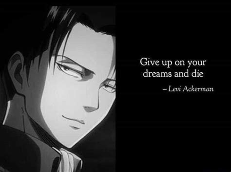 Levi Ackerman Quote : r/LeviCult