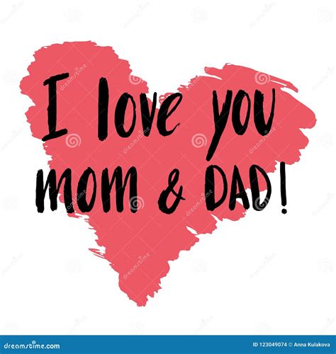 I Love My Mom N Dad