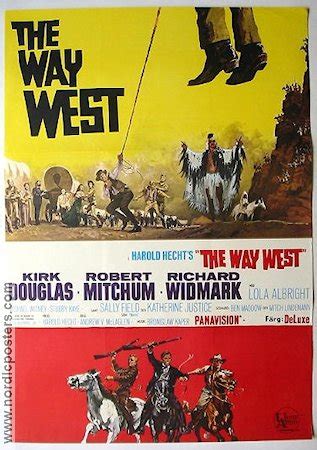 THE WAY WEST Movie poster 1967 original NordicPosters