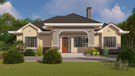 Four Bedrooms House Plans Archives - House Plans For Sale Kenya Shop.