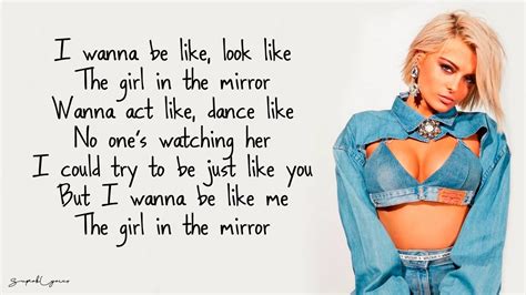 Girl In The Mirror - Bebe Rexha (Lyrics) Chords - Chordify