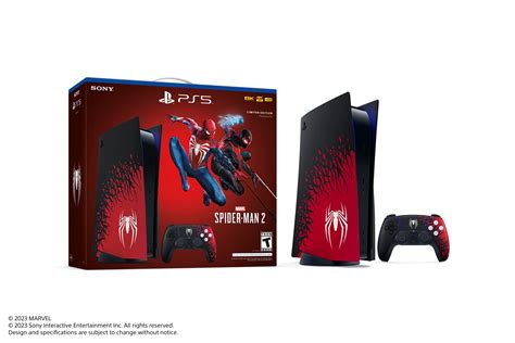 PlayStation 5 Console – Marvel’s Spider-Man 2 Limited Edition Bundle ...