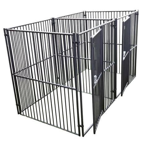 Lucky Dog 5-ft x 5-ft x 6-ft Outdoor Dog Kennel Panels at Lowes.com