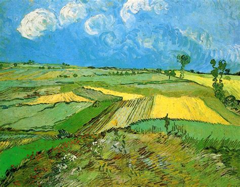 Wheat Fields at Auvers Under Clouded Sky, 1890 - Vincent van Gogh ...