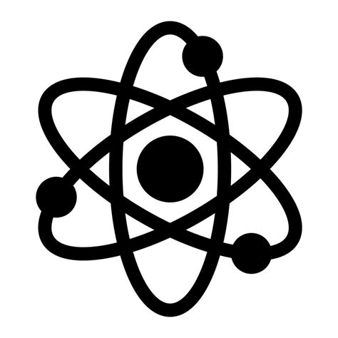 Dynamic Atom Molecule Science Symbol vector icon 551469 Vector Art at ...