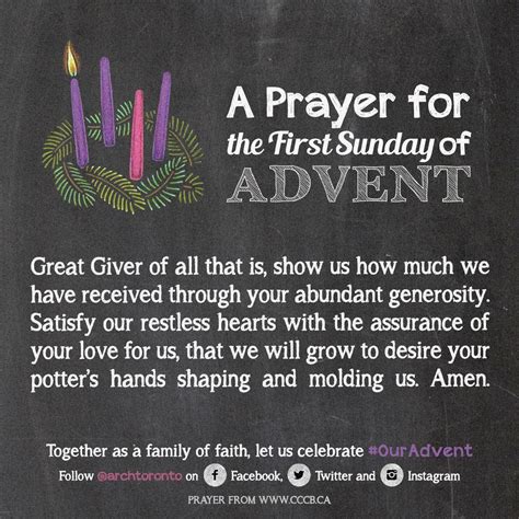 Printable Advent Wreath Prayers