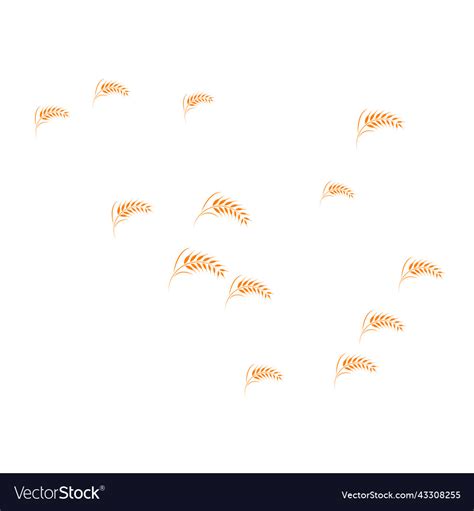 Wheat logo Royalty Free Vector Image - VectorStock