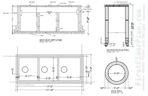 Septic Tank Layout in Autocad Drawings - Rofe Whemere