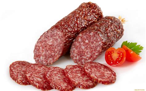 Download Food Salami HD Wallpaper