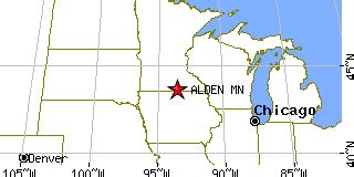 Alden, Minnesota (MN) ~ population data, races, housing & economy