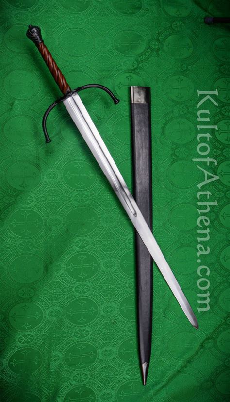 German Longsword with Twisted Wood Grip