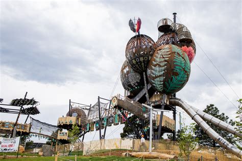 The Mysterious Towers Near I-25 Are A Kid's Adventure Forest - And We ...