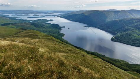 Photo Scotland Loch Lomond Trossachs National Park Nature 2560x1440