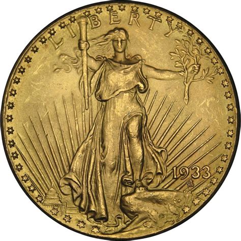 1933 Saint-Gaudens Double Eagle Values and Prices - Past Sales ...