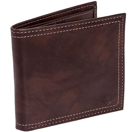 Dockers Wallets Hipster Wallet (Brown) - cloth