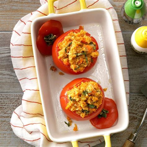 Stuffed Tomatoes with Rice Recipe: How to Make It | Taste of Home