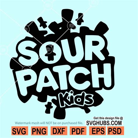 Sour Patch Kids SVG, Sour Patch Kids SVG for cricut - Svg Hubs