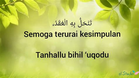 SELAWAT TAFRIJIYAH - Lirik versi Arab dan Rumi berserta maksud Chords ...