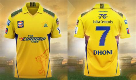 IPL 2022: WATCH – CSK unveil their jersey with new sponsor for upcoming ...