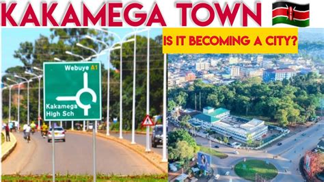 KAKAMEGA TOWN |Transformation and Face-lift |Drive Through - YouTube