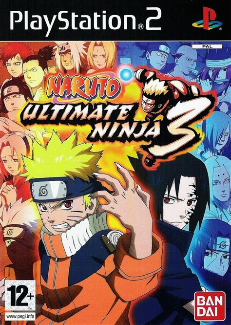 Naruto: Ultimate Ninja 3 | Naruto: Narutimate Hero 3 for Playstation 2 ...